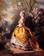 Franz Xaver Winterhalter Empress Eugeie oil on canvas